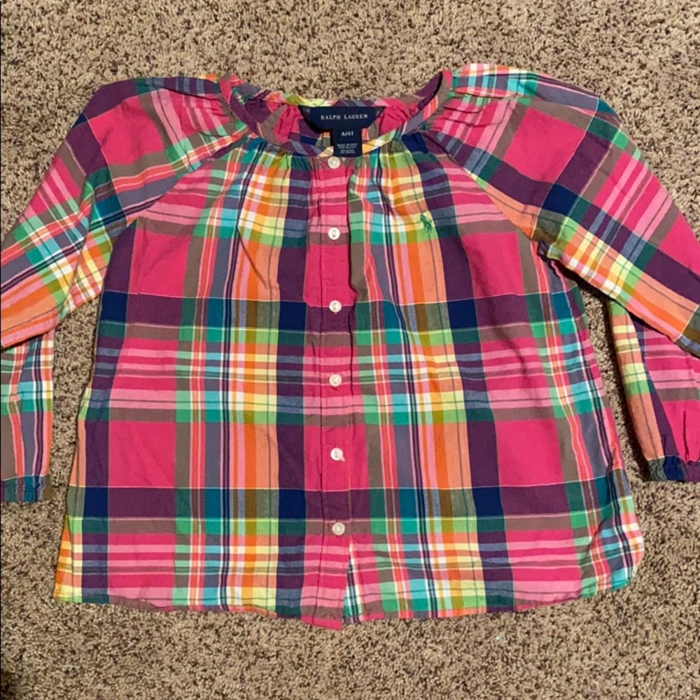 Girls Ralph Lauren top